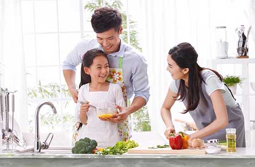 長(zhǎng)沙萊茵城烤漆櫥柜案例